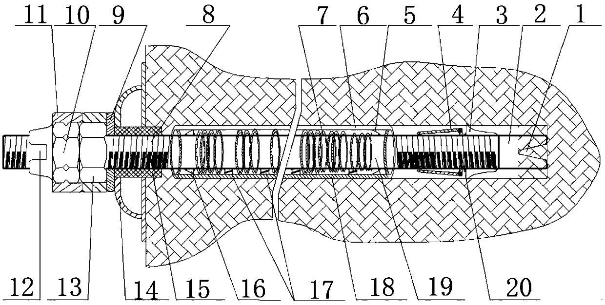 A New Type of Durable Magnetized Anchor Rod