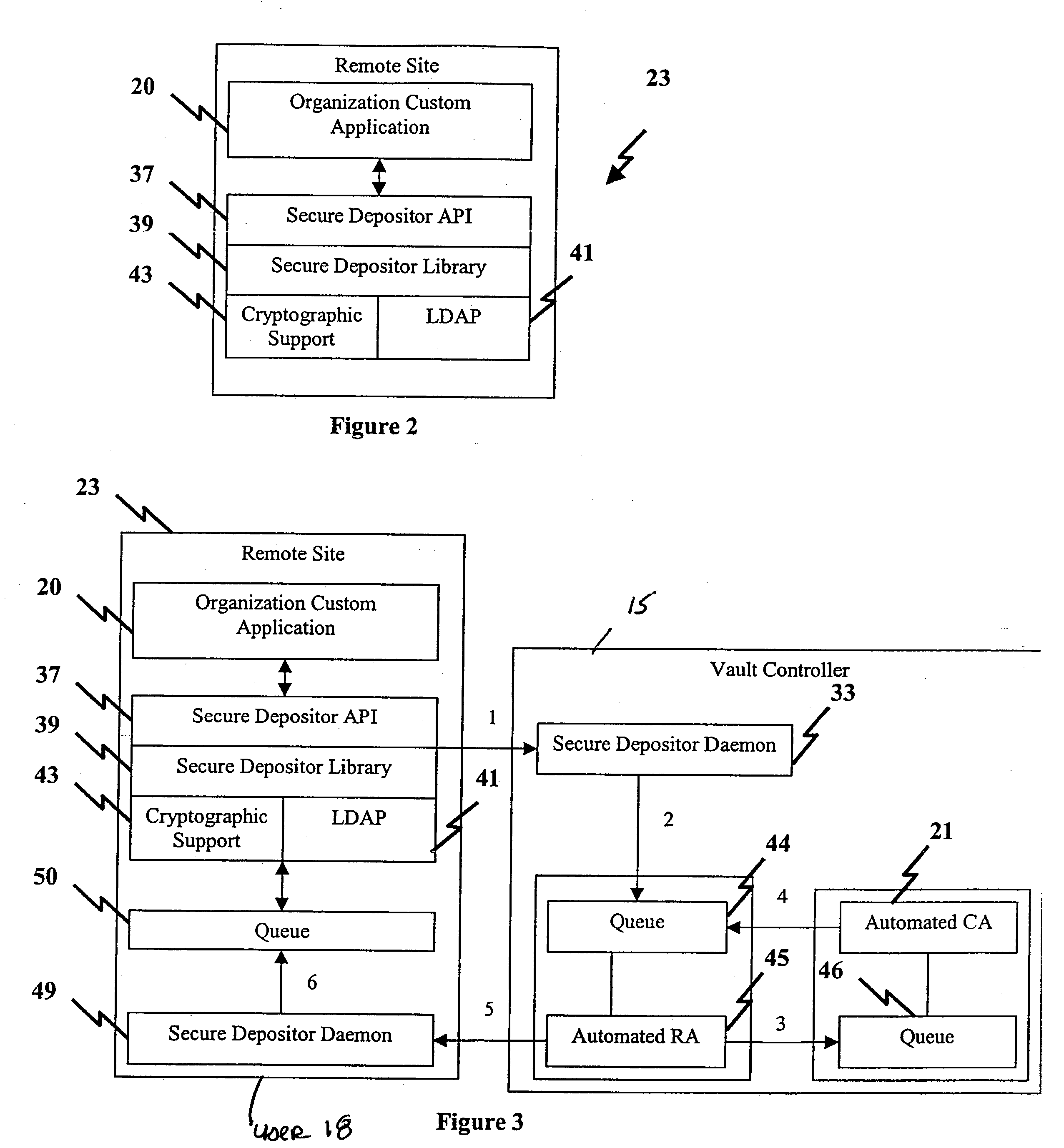 Secure communication system and method of operation for conducting electronic commerce using remote vault agents interacting with a vault controller