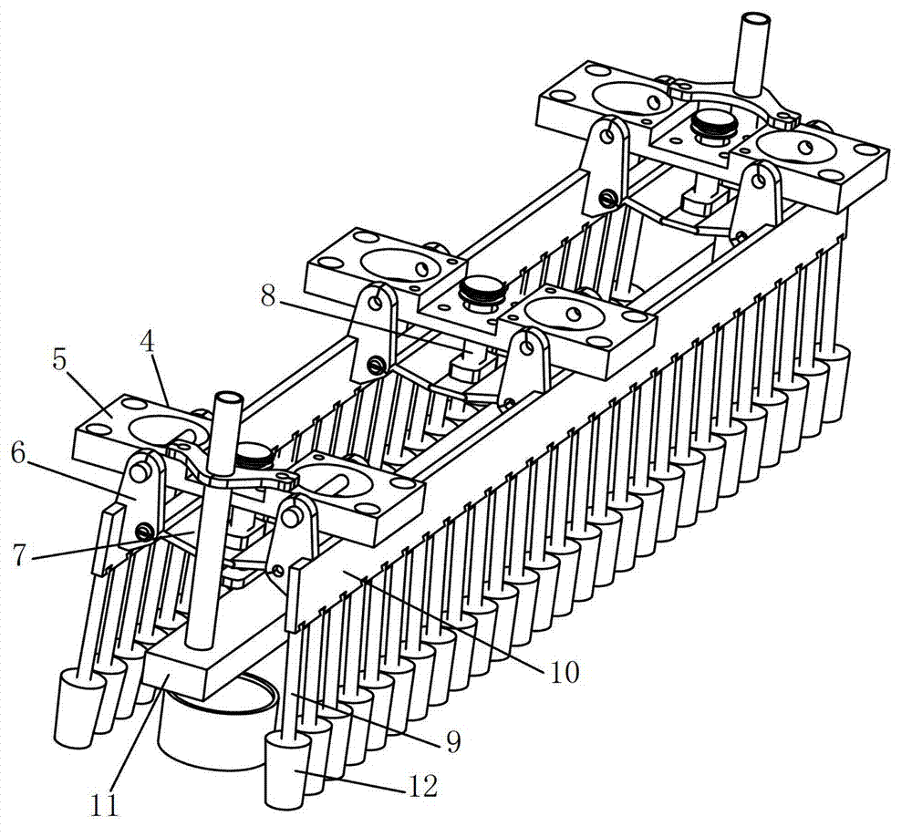 Material transporting table