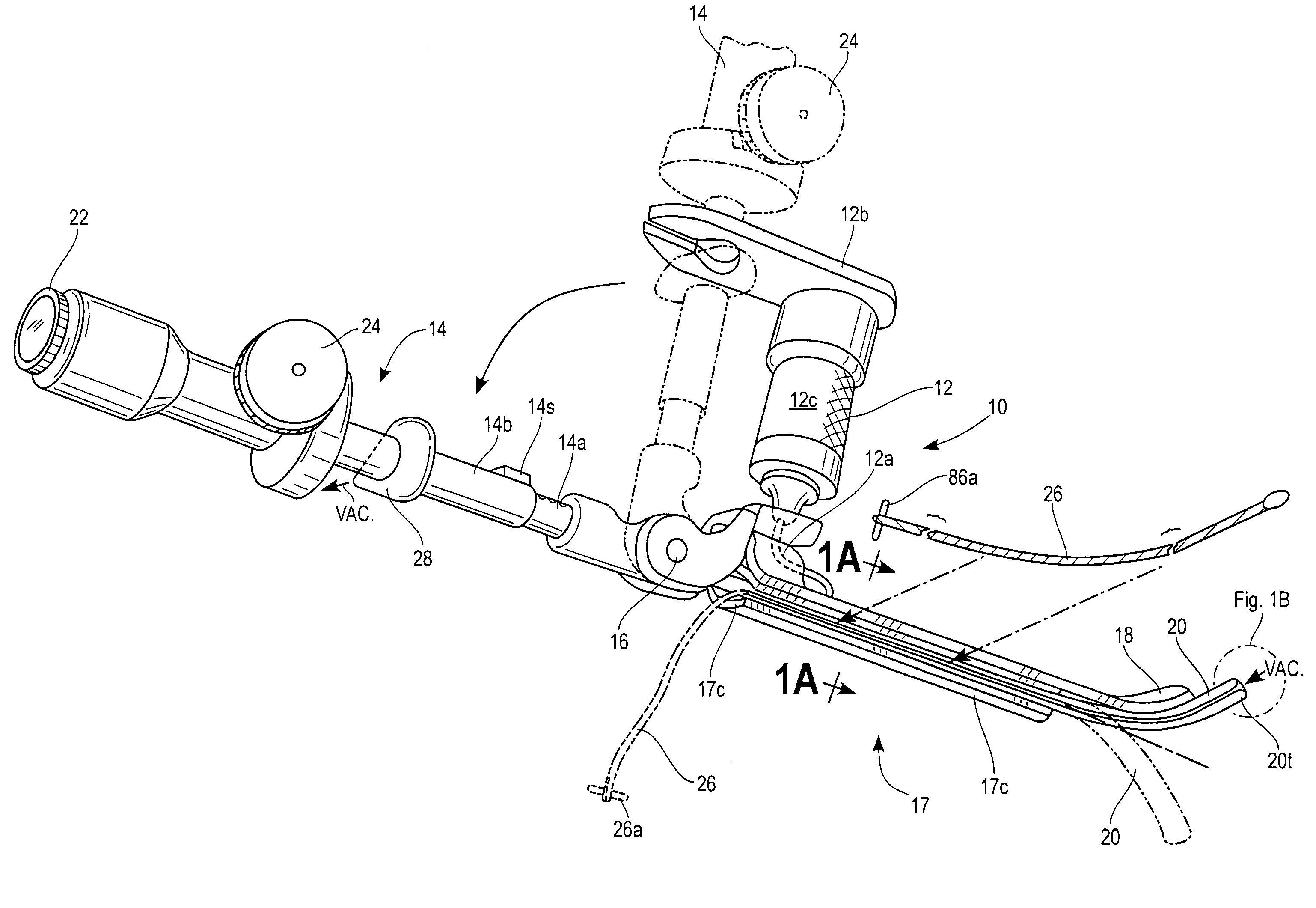 Instrument for direct laryngoscopy with a rigid blade and flexible fiberoptics