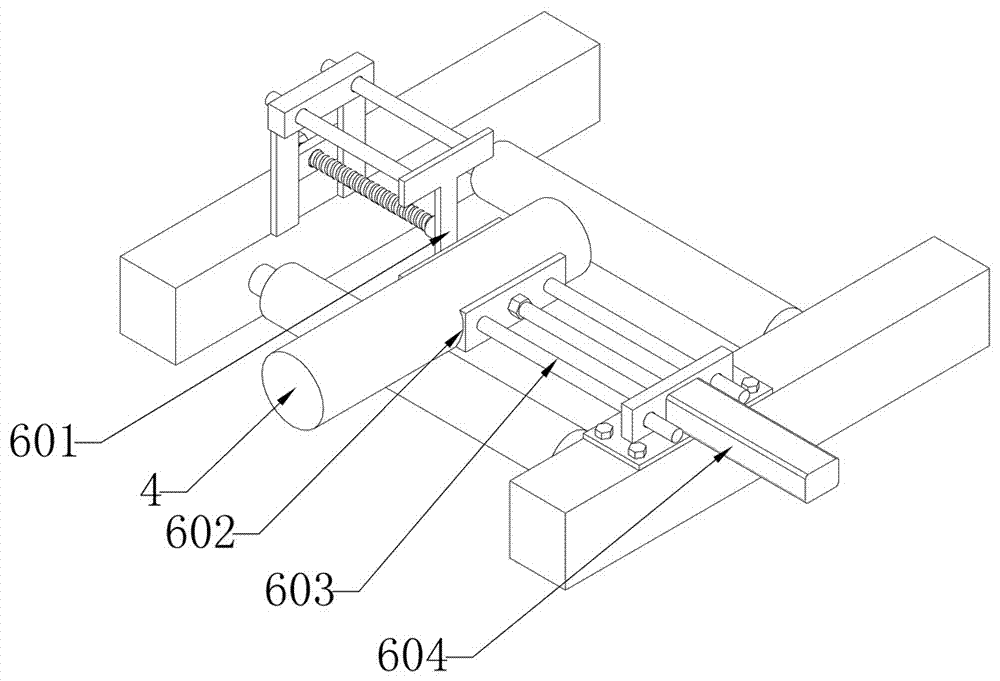 Cutting device for aluminum rods