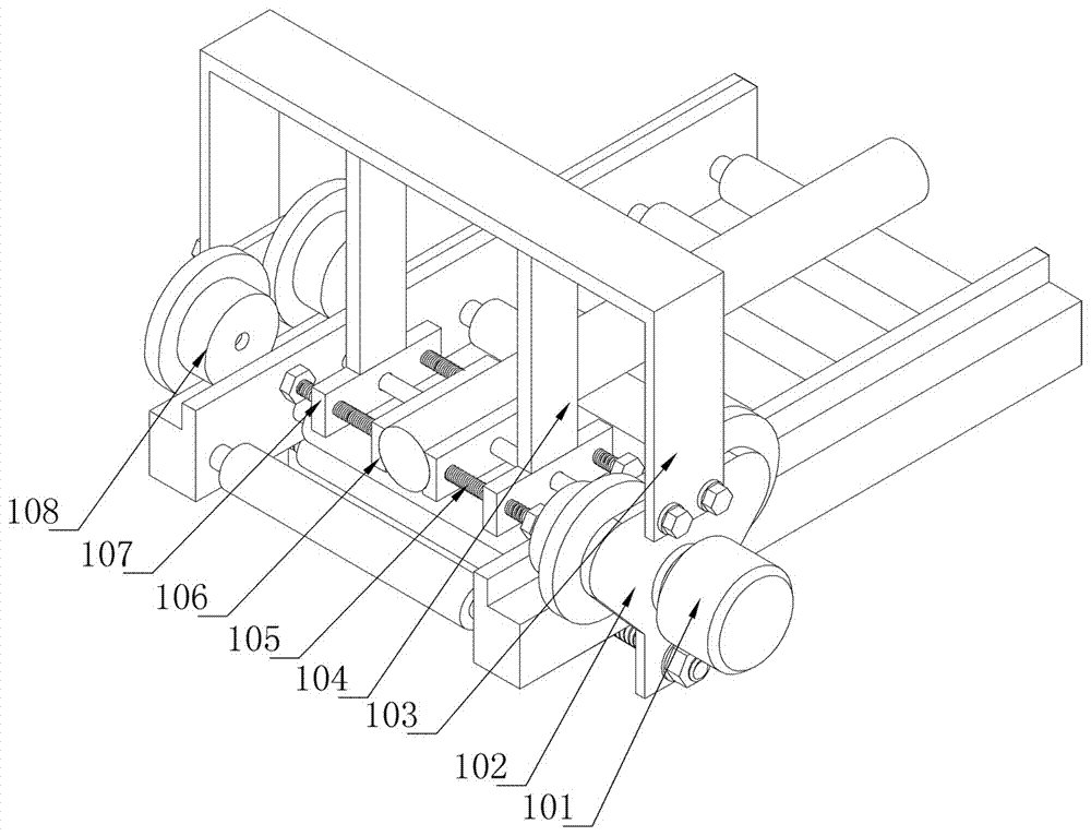 Cutting device for aluminum rods