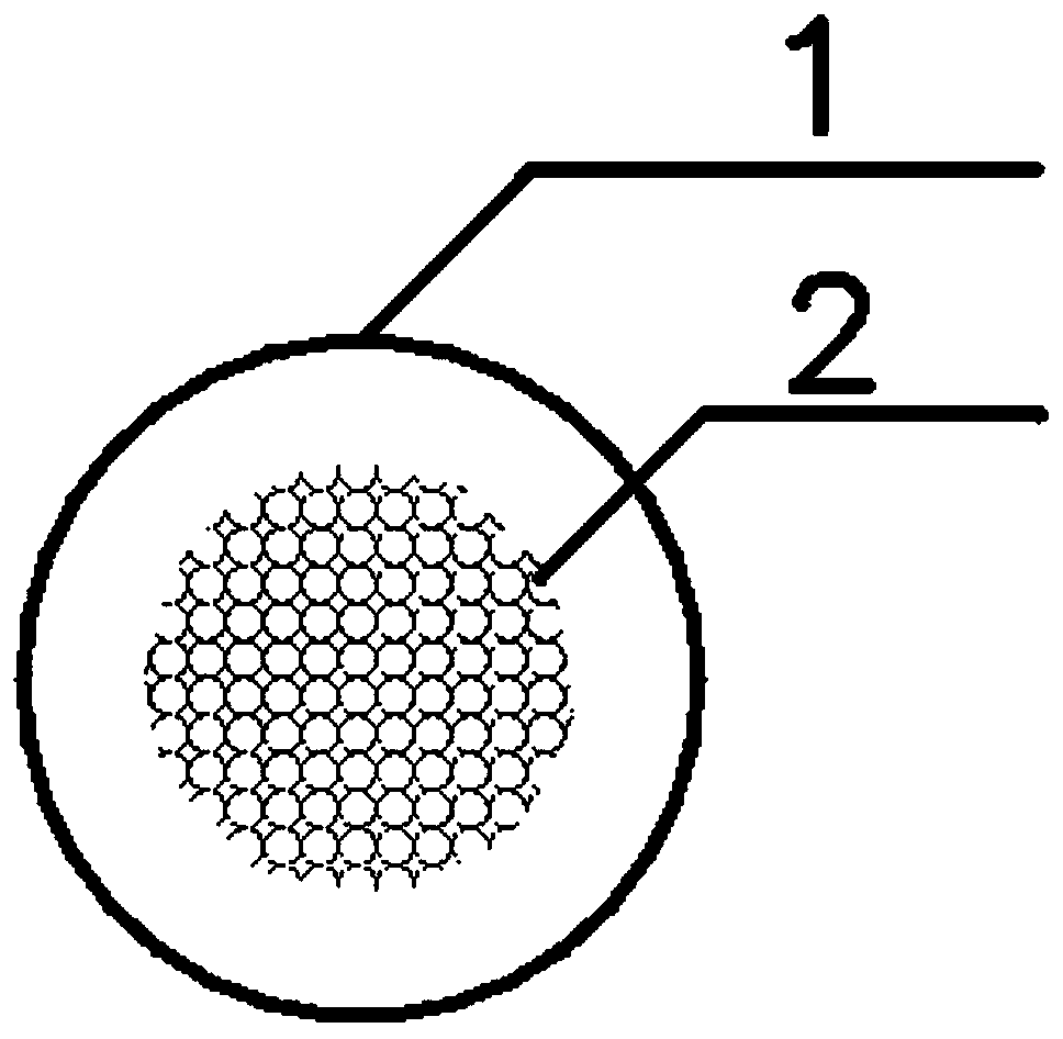 A high-energy chemical ignition powder coated with elastic hollow microspheres and its preparation method