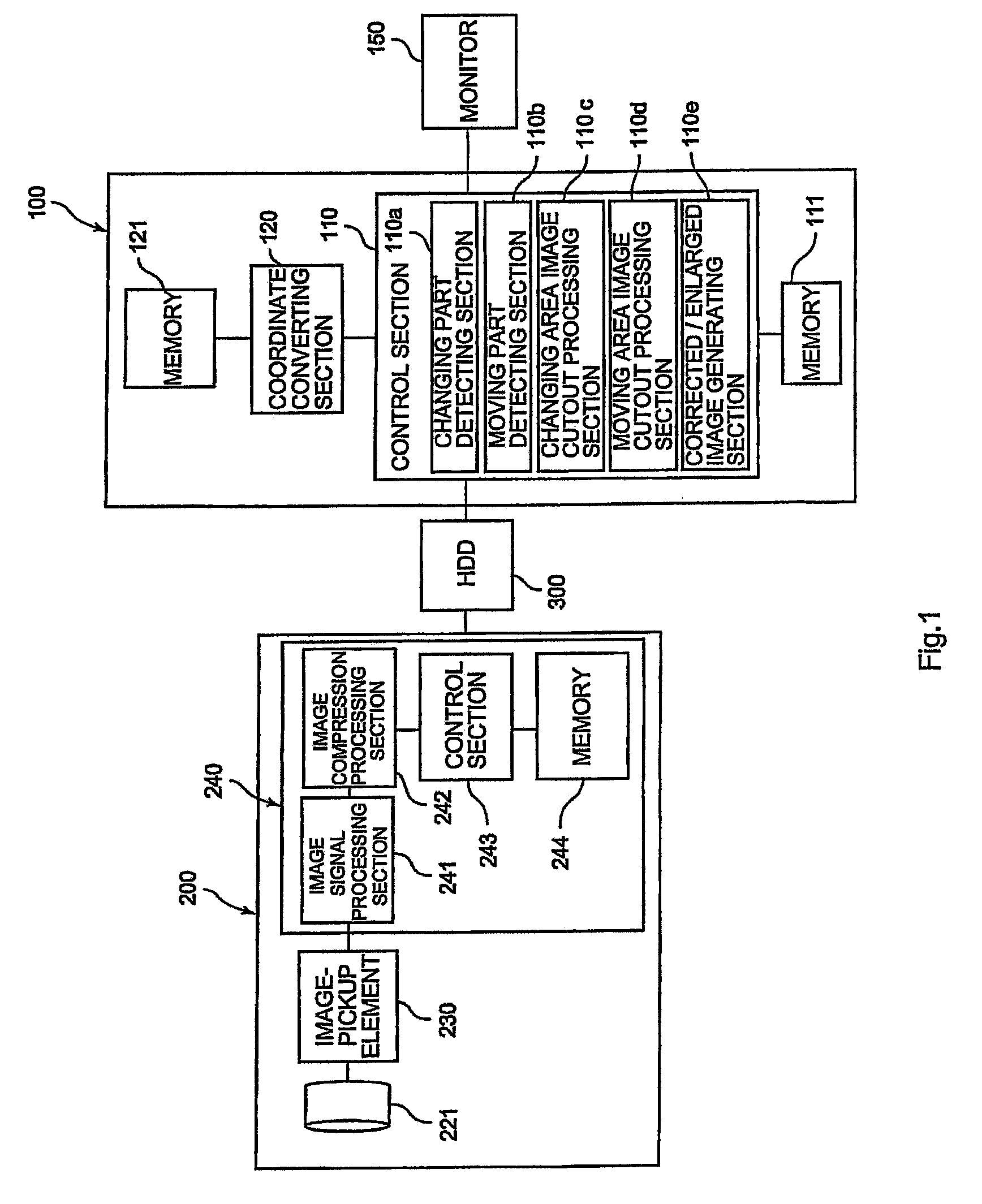 Image processing device, camera device and image processing method