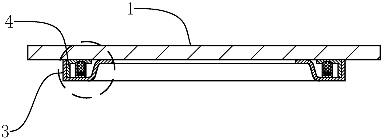 Safety concealed frame glass curtain wall and disassembly tool and method