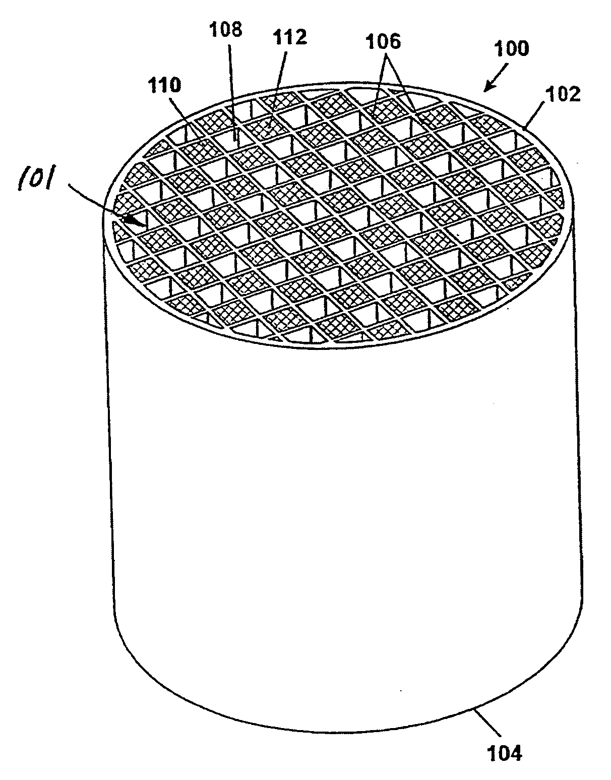 Wall flow reactor for hydrogen production