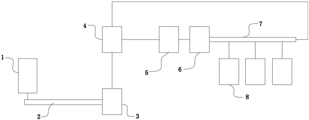 A grooved brick production line