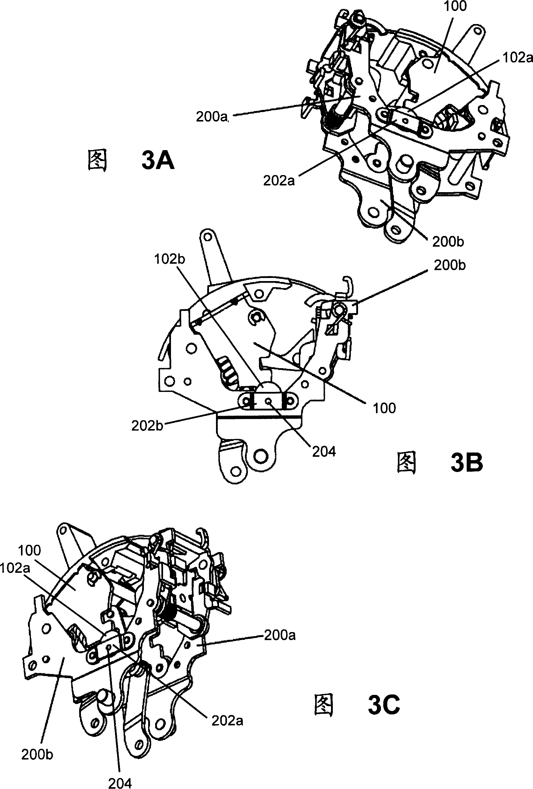 Circuit breaker actuating mechanism and its lever anti-slip structure