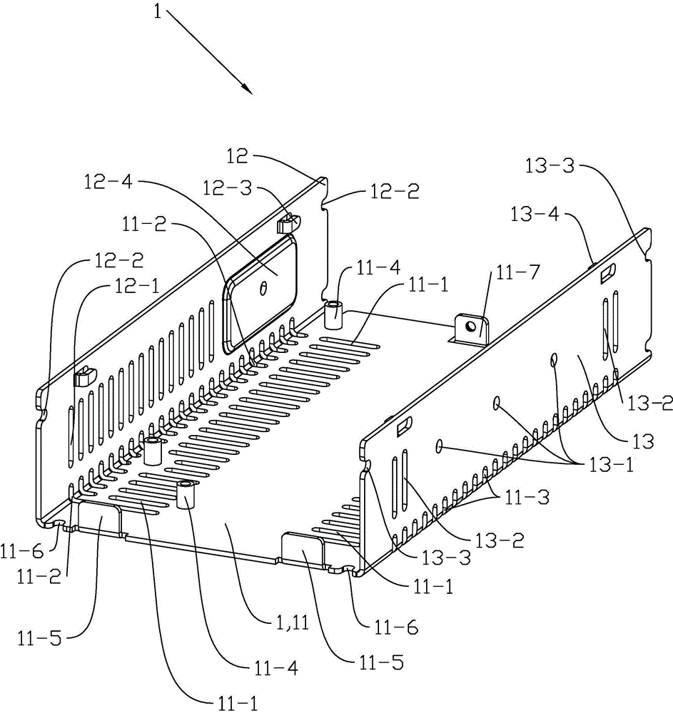 Switching power supply casing and manufacture method thereof