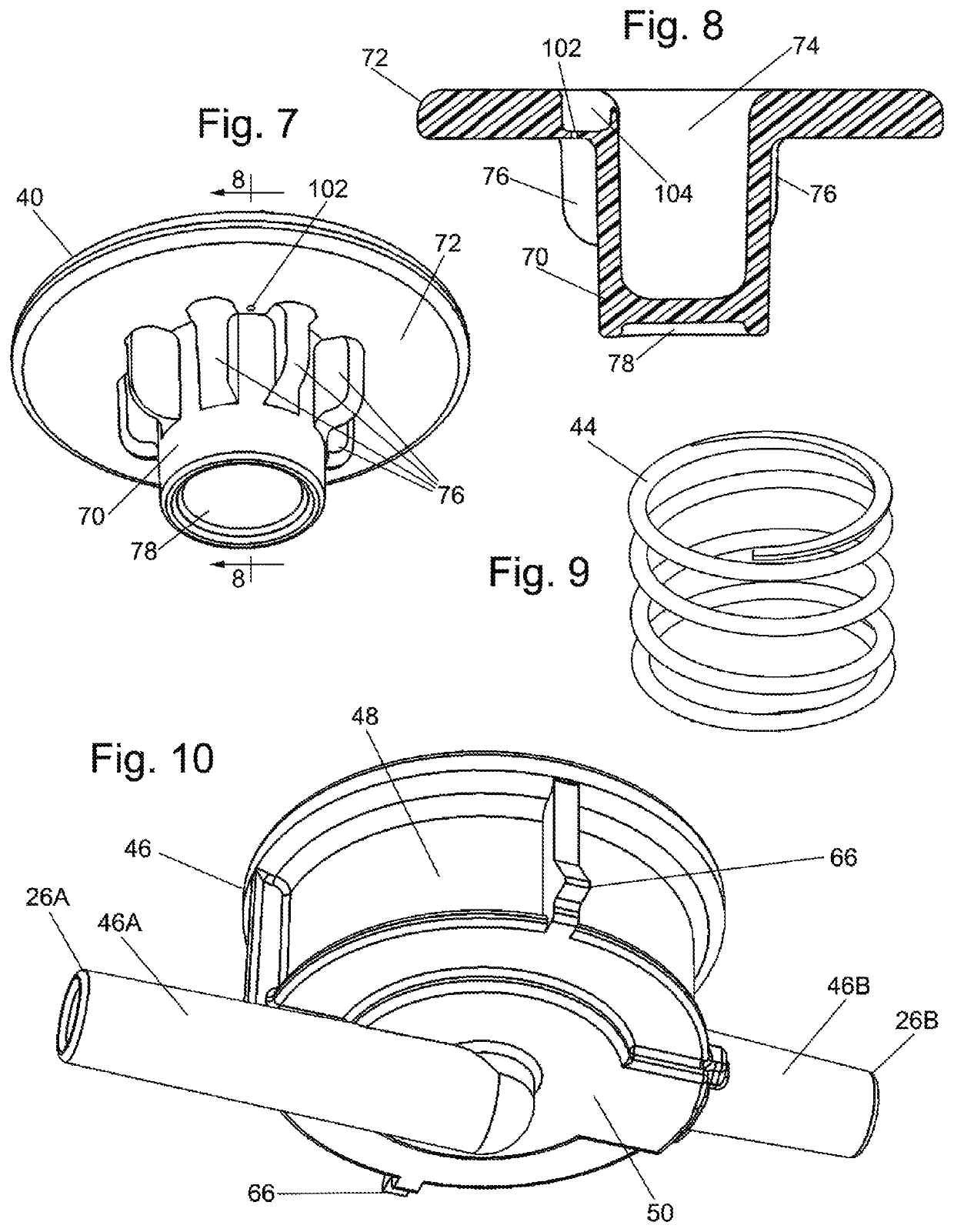 System including suction regulator for automatically removing urine from a female patient