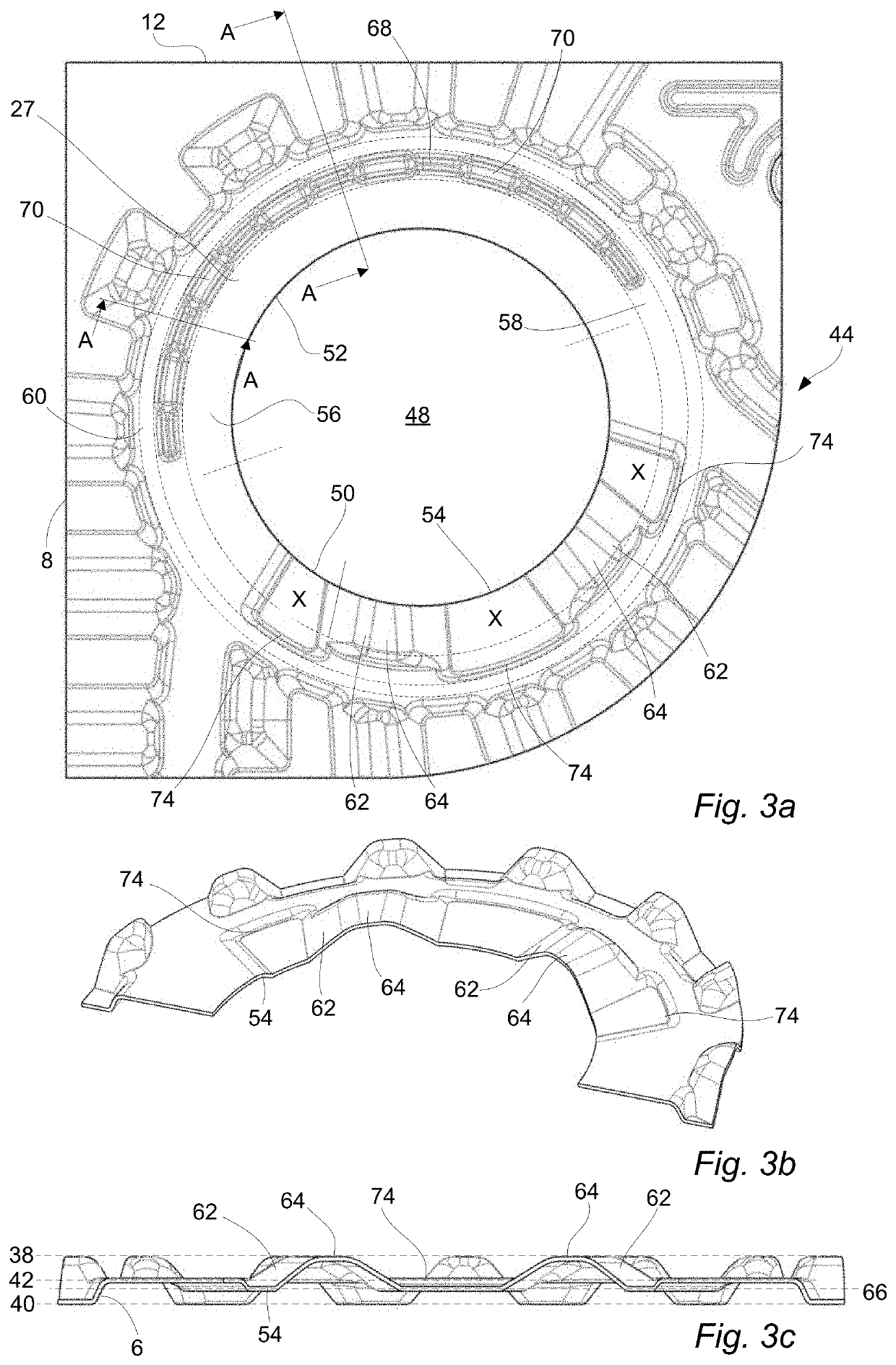 Heat transfer plate and gasket