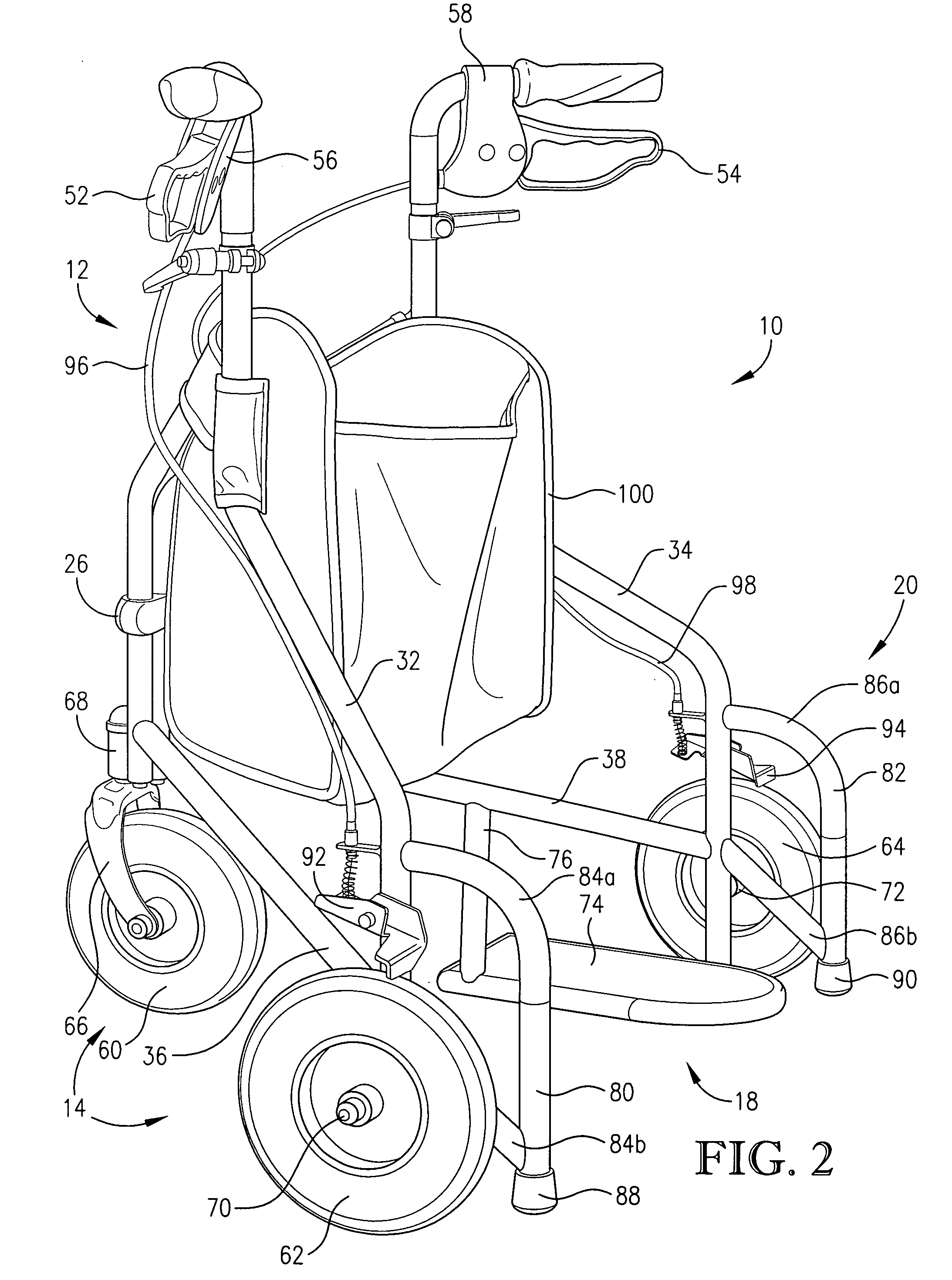 Walker apparatus