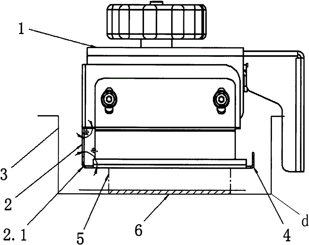 Gradually-peeling type passive peeling device for photocuring 3D printer