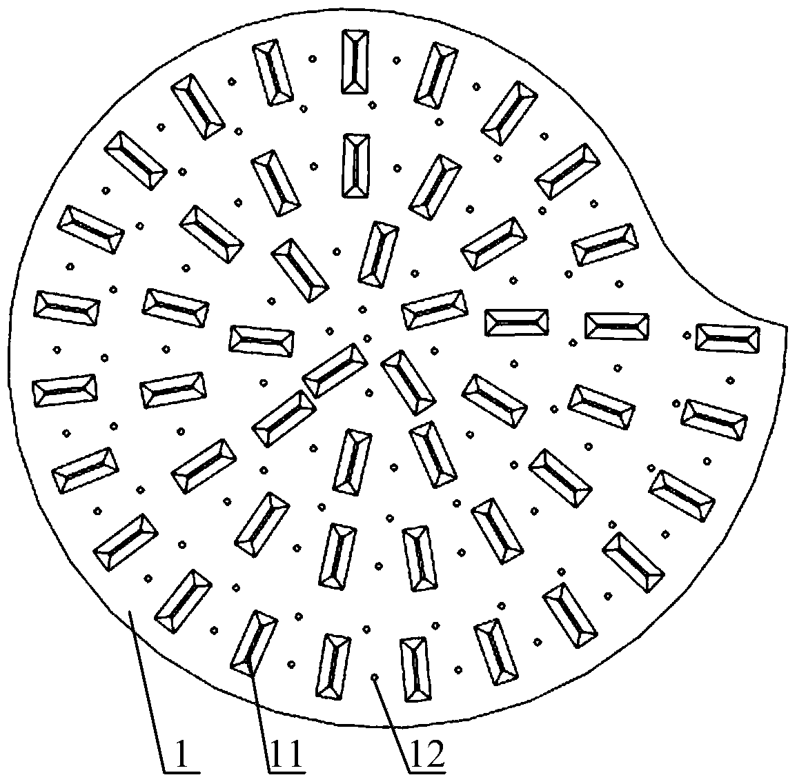 A noise reduction component and a washing machine