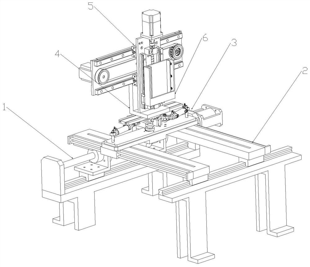 An electronic information identification mobile servo mechanism