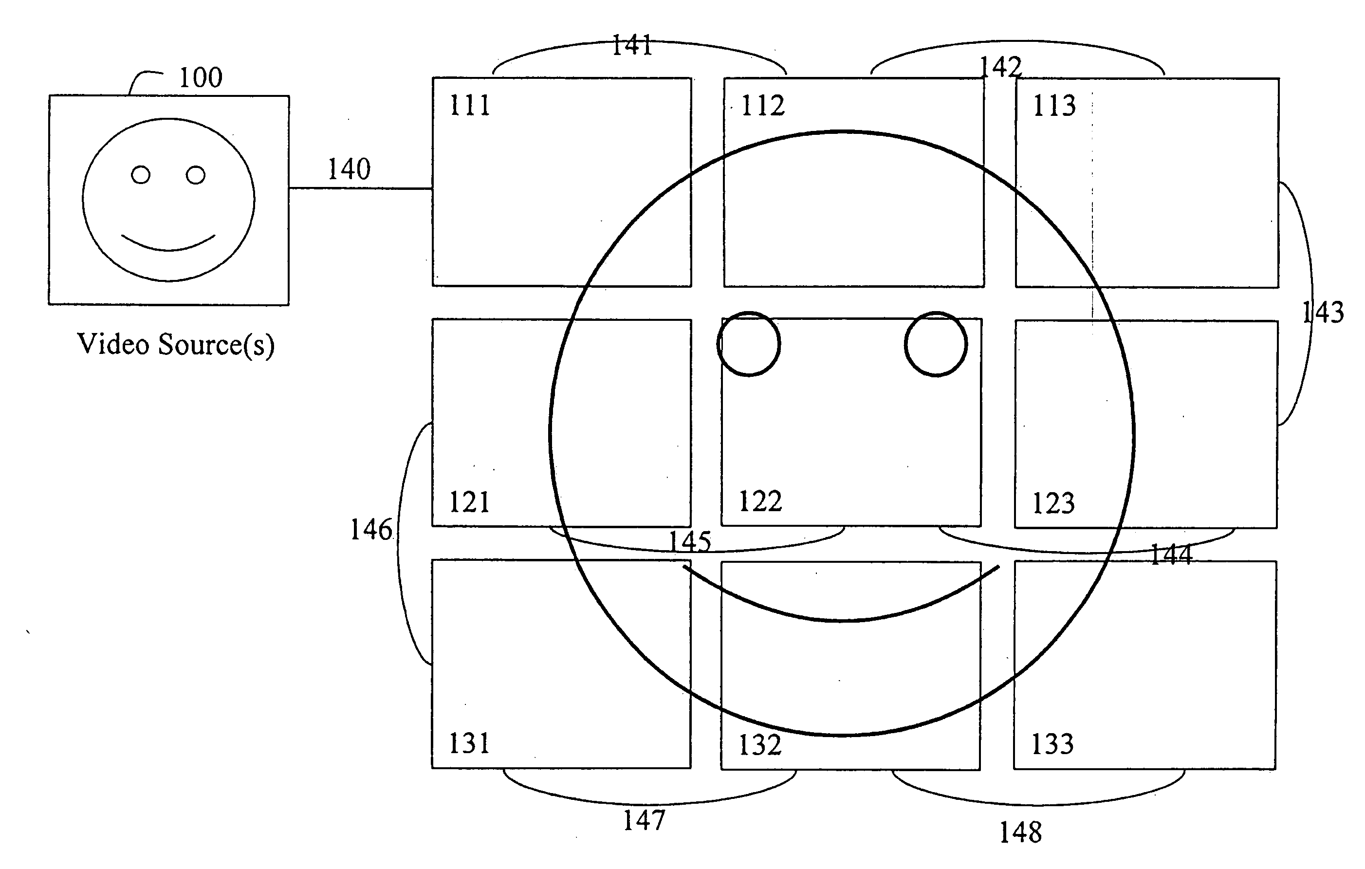Display apparatus adapted for a display wall, image adjustment method therefor and display wall therewith