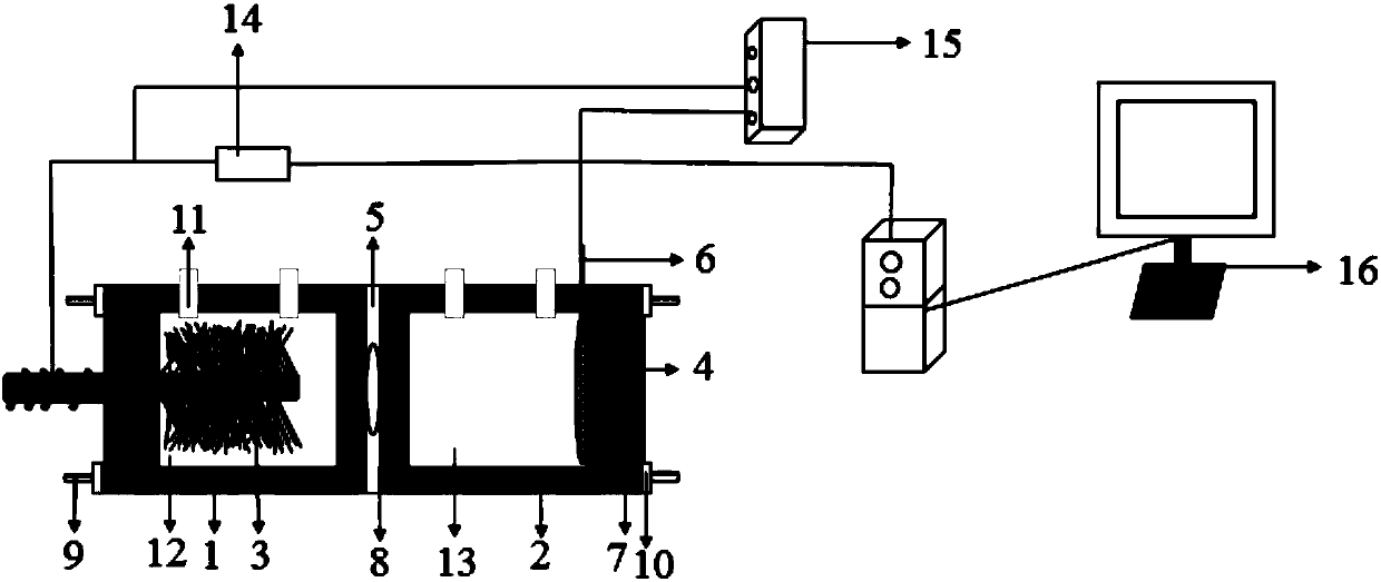 Method for monitoring and removing poisonous substance selenium by using microorganism electrochemical system