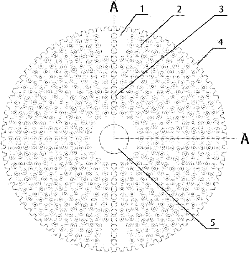 Disk-type sample storage unit