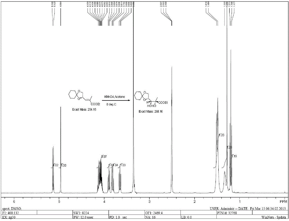 Method for preparing nucleoside polymerase inhibitor PSI-7977 intermediate