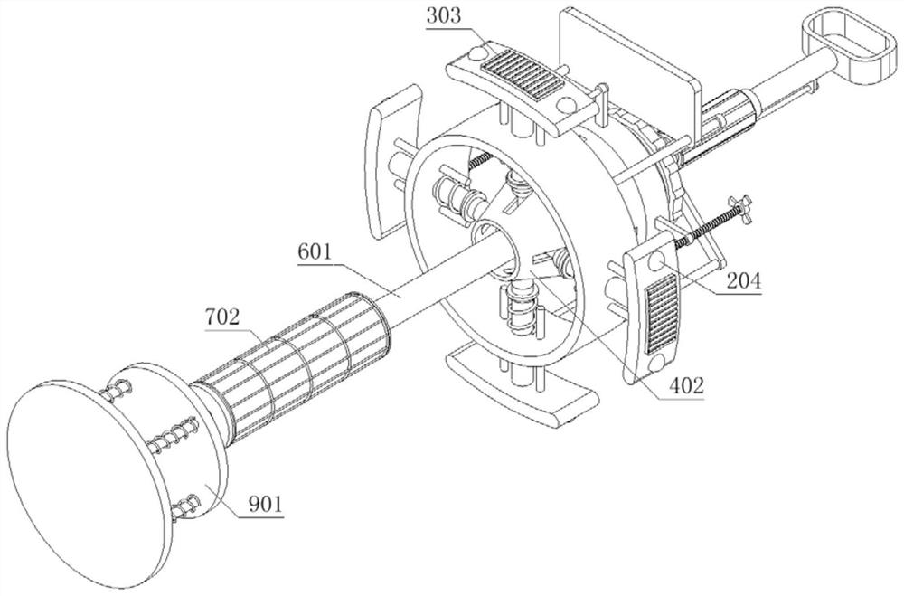 Permanent magnet magnetic field detection device based on different temperature environments