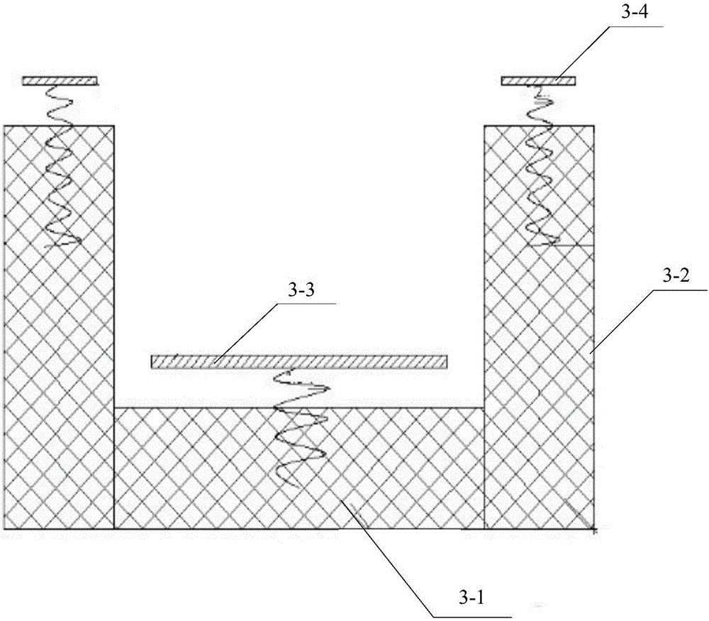 Solar pond heat-collecting efficiency analysis test apparatus