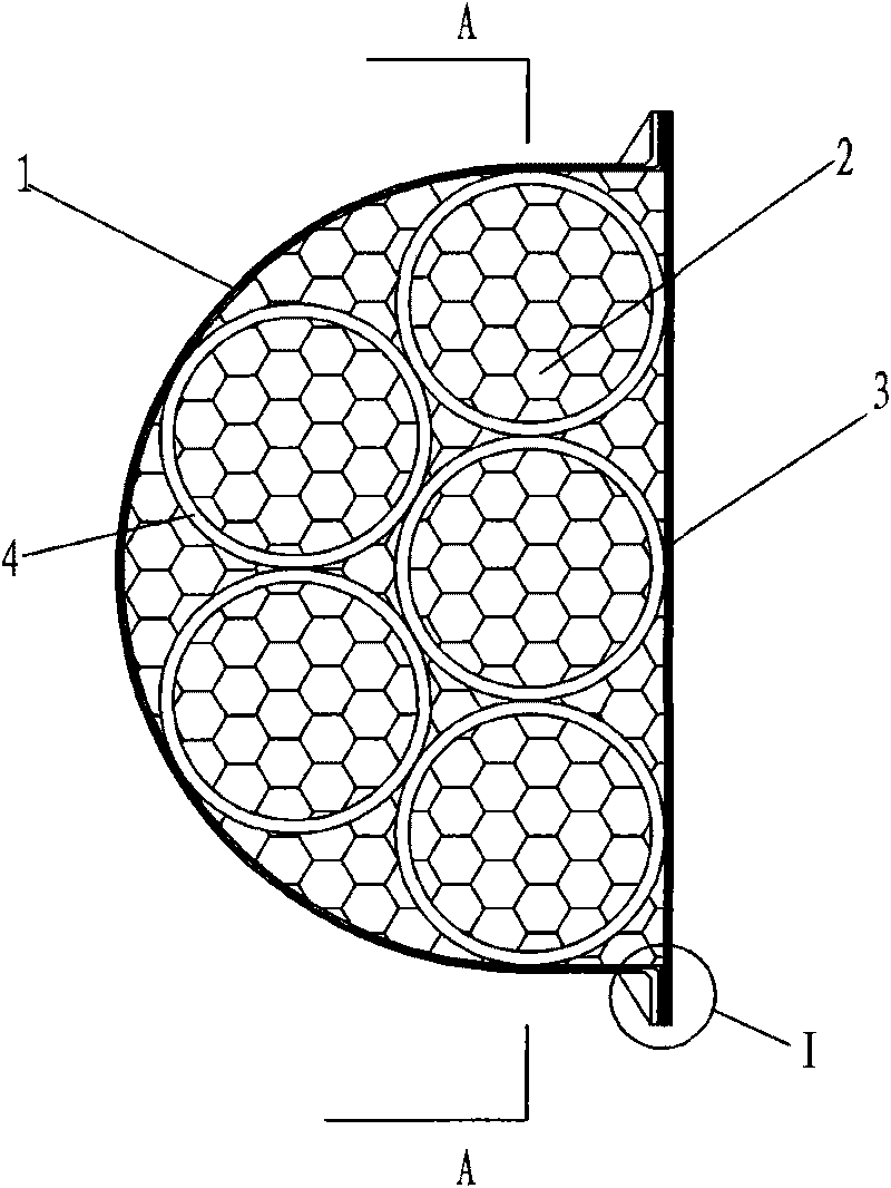 Pier floating type composite anti-collision jacket