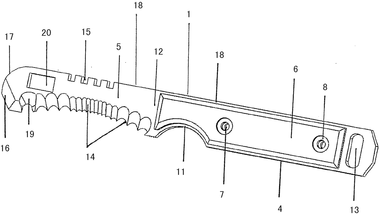 Self-Extrication Fixed Tool and Sheath