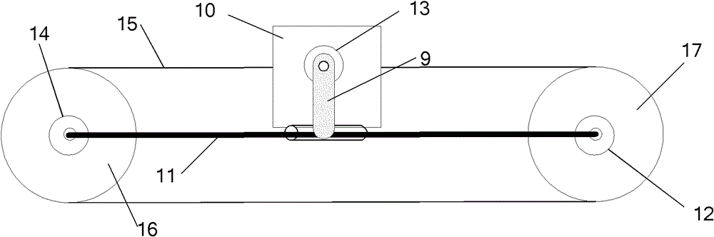 Controllable pendulum system based biaxial horizontal stabilized platform and control method thereof