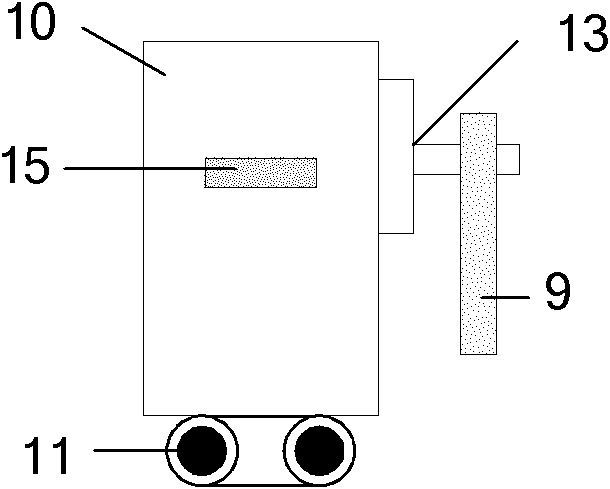 Controllable pendulum system based biaxial horizontal stabilized platform and control method thereof