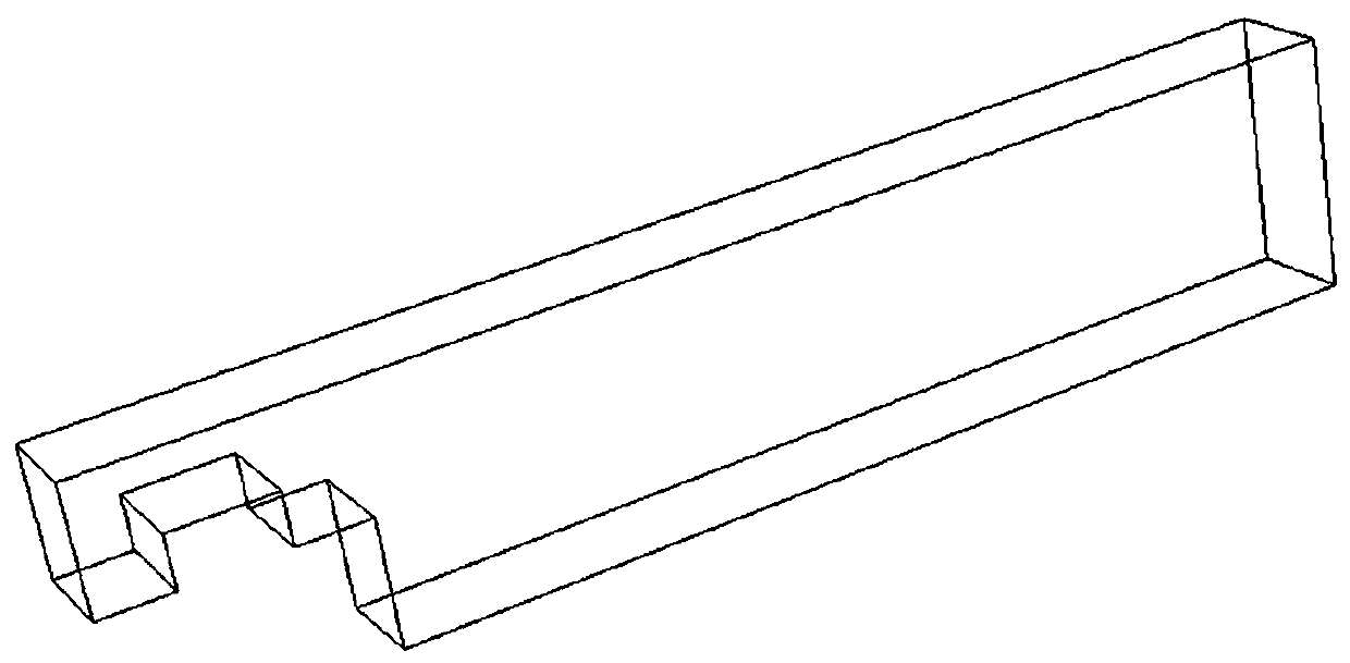 An assembled beam-column joint mortise and tenon connection structure