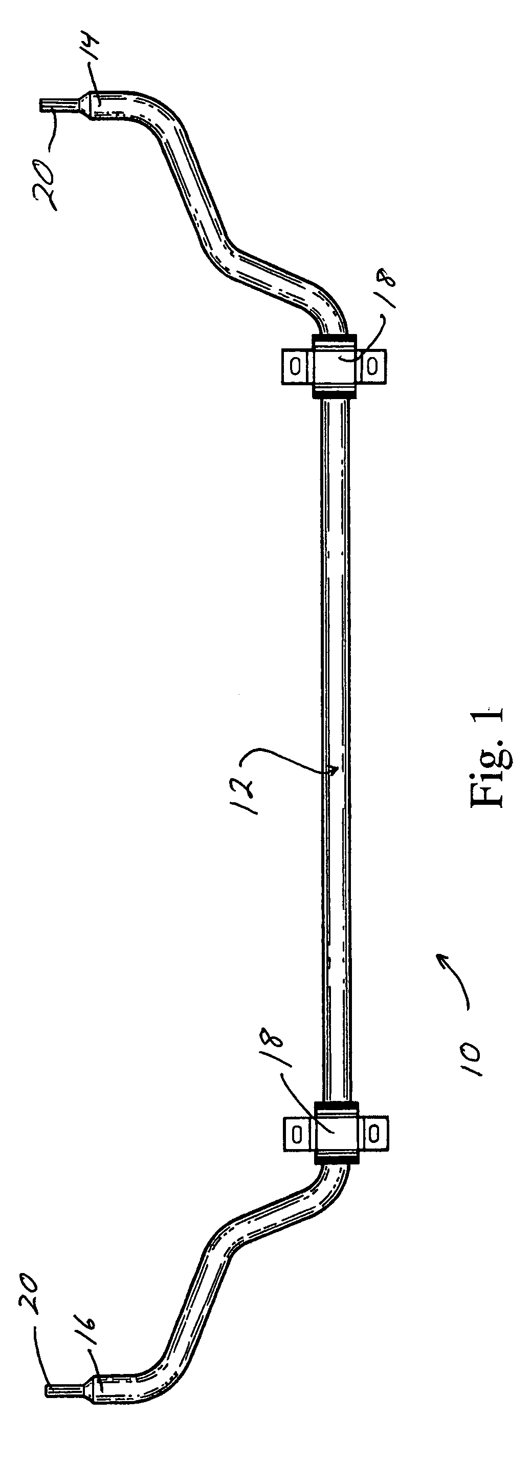 Suspension component having localized material strengthening