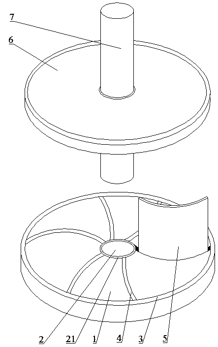 Fan impeller of air conditioner and manufacturing technology thereof