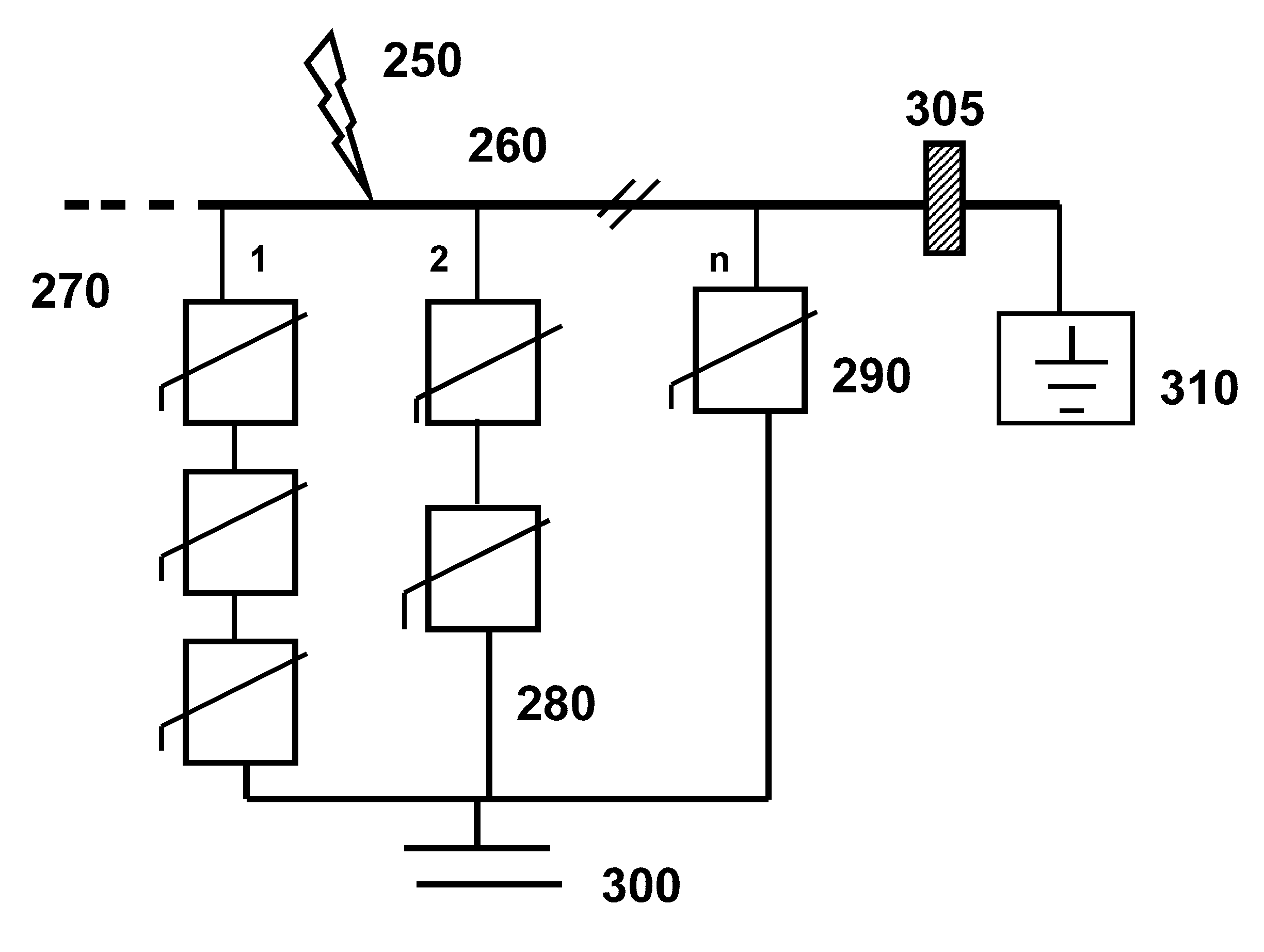 Method of atmospheric discharge energy conversion, storage and distribution