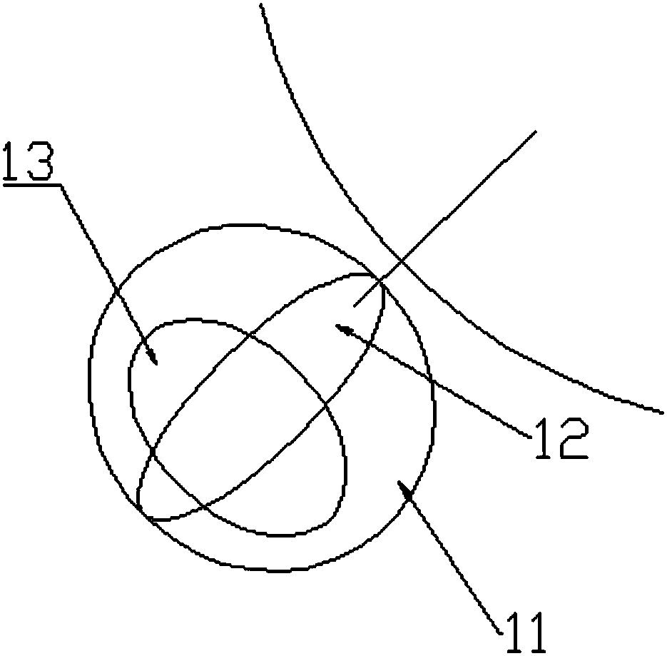 Indwelling needle capable of preventing needle tip displacement and puncture and applicable to vascular malformation sclerosis treatment and method thereof