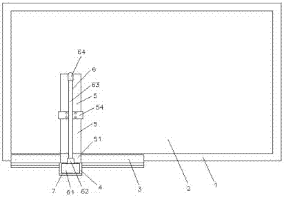 Rapid cleaning device for cleaning glazed window