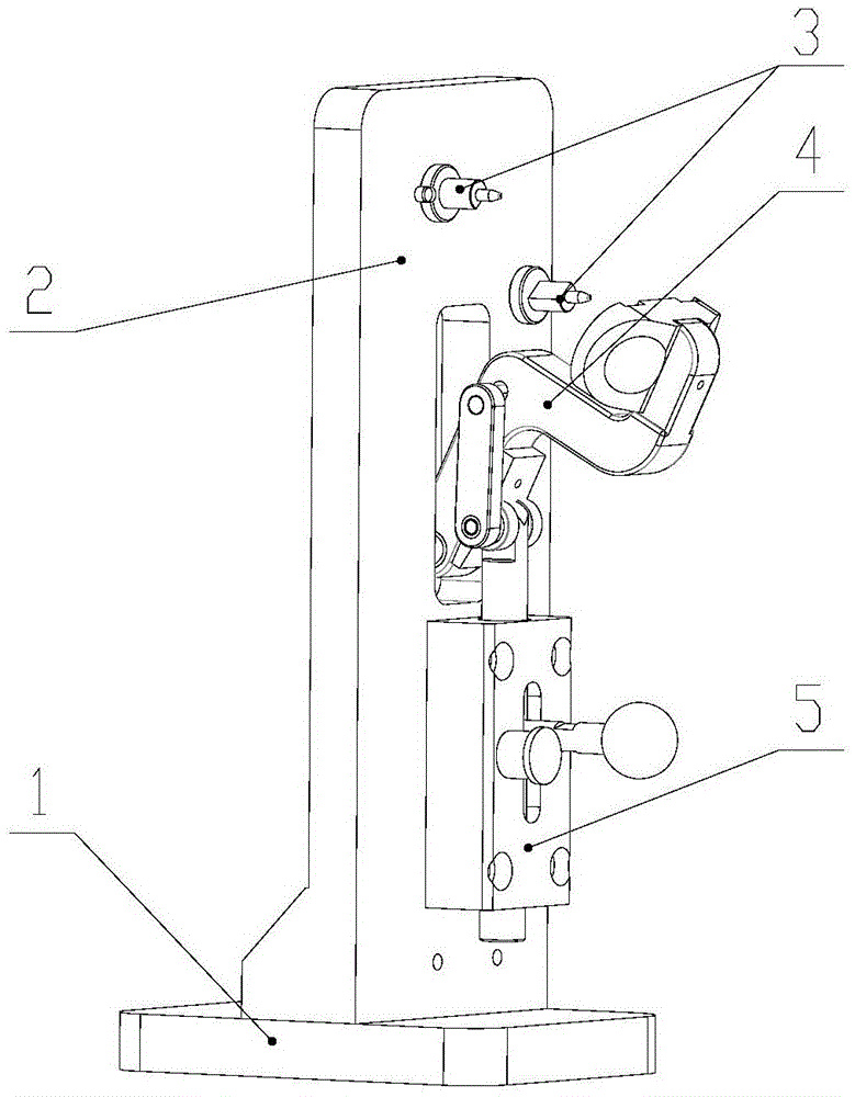 A clamp with self-locking function