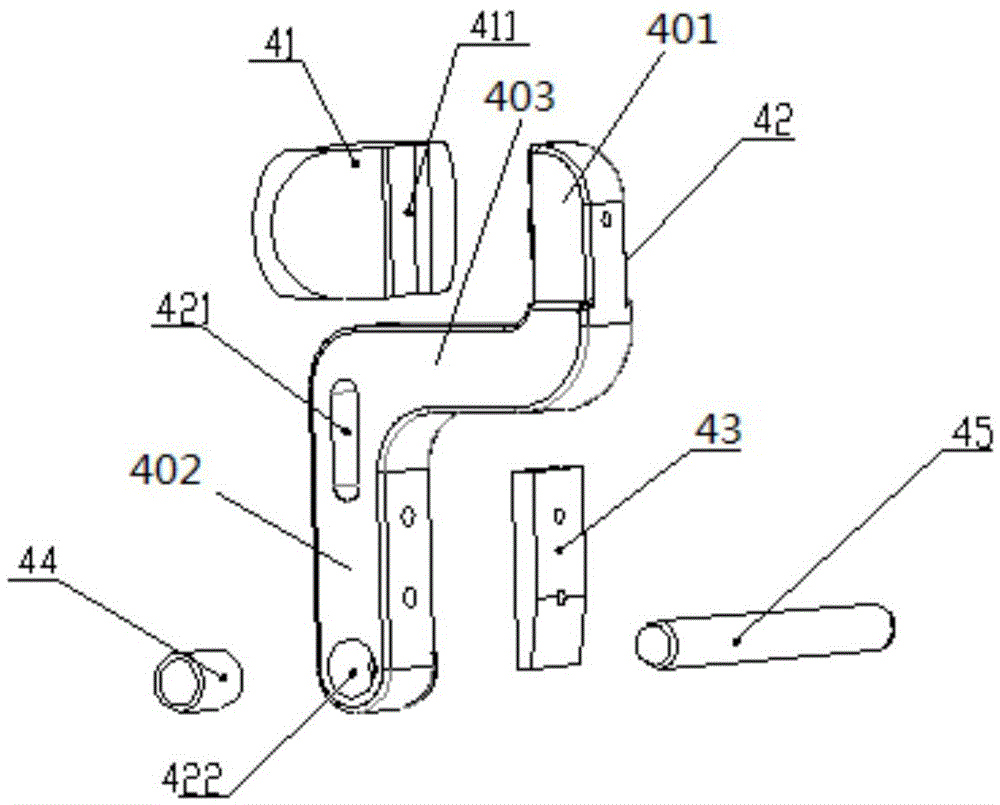 A clamp with self-locking function