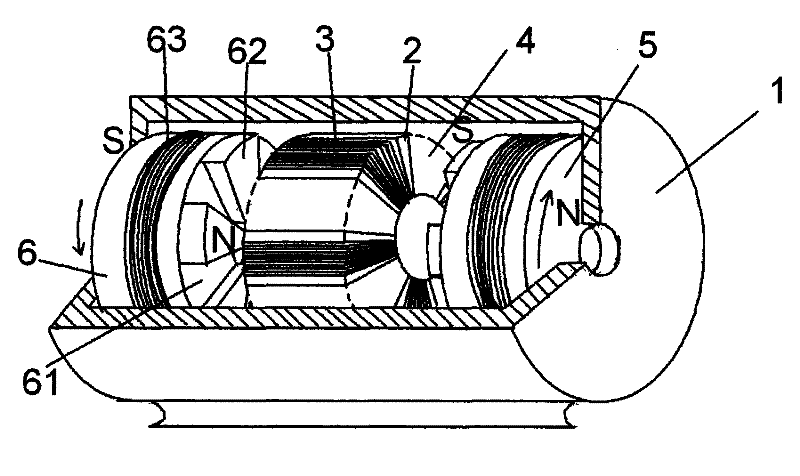 Reversing-free DC electric generator and power generation method thereof