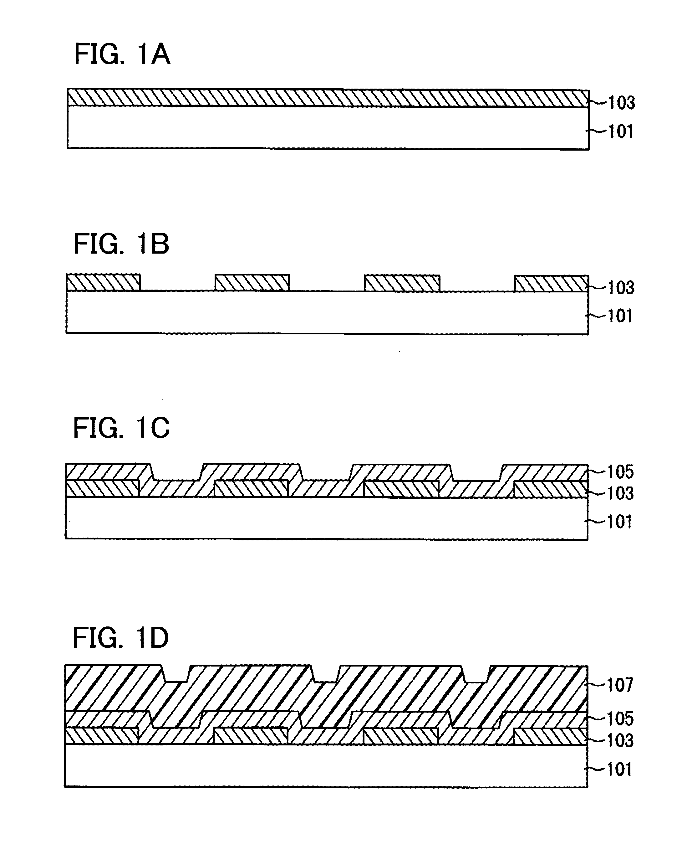 Method for manufacturing light-emitting device and film formation substrate
