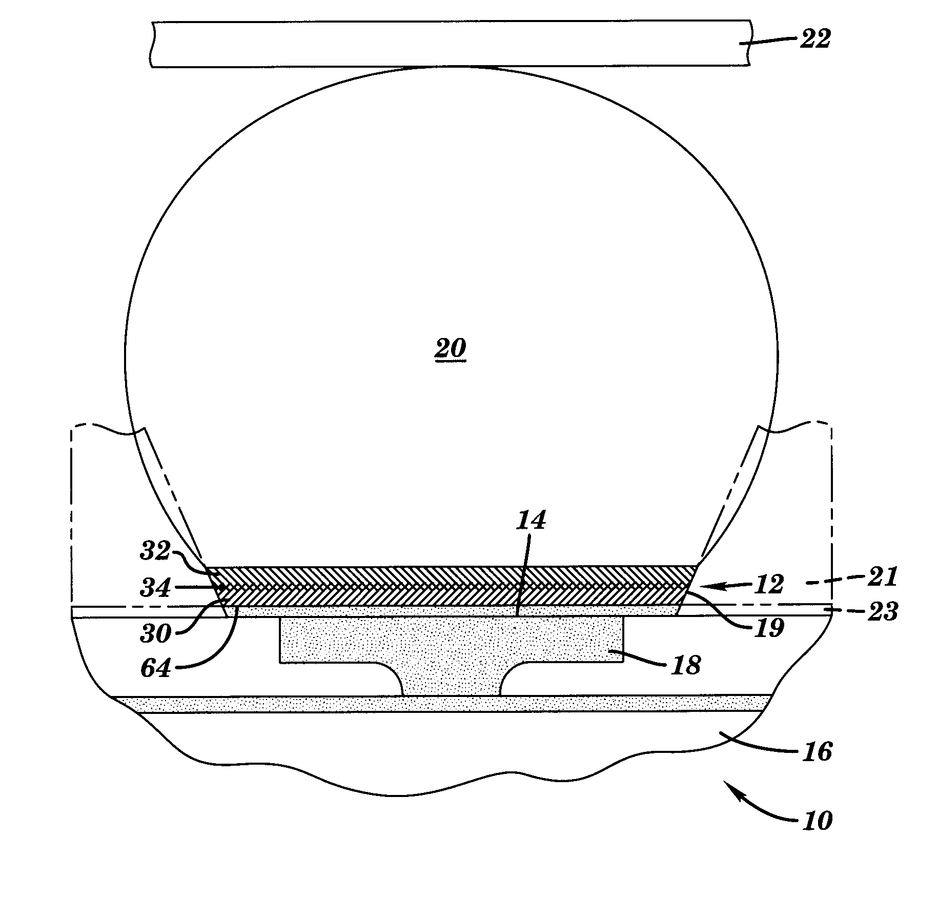 Barrier for interconnect and method