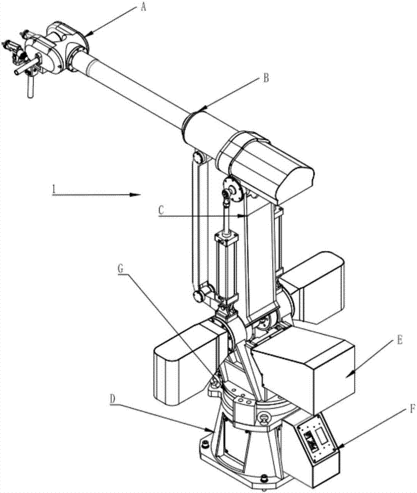 Robot spraying control system