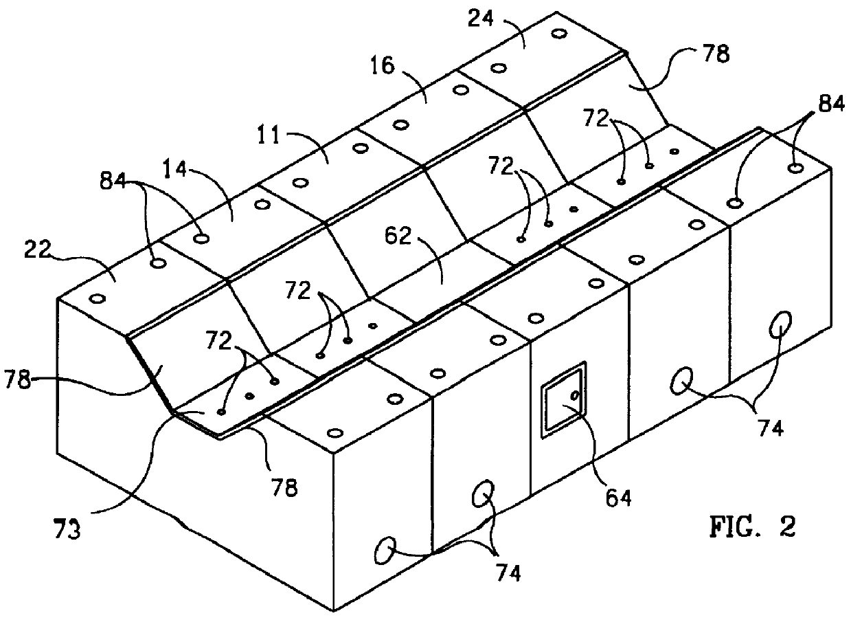 Modularized assembly for bulk material analyzer