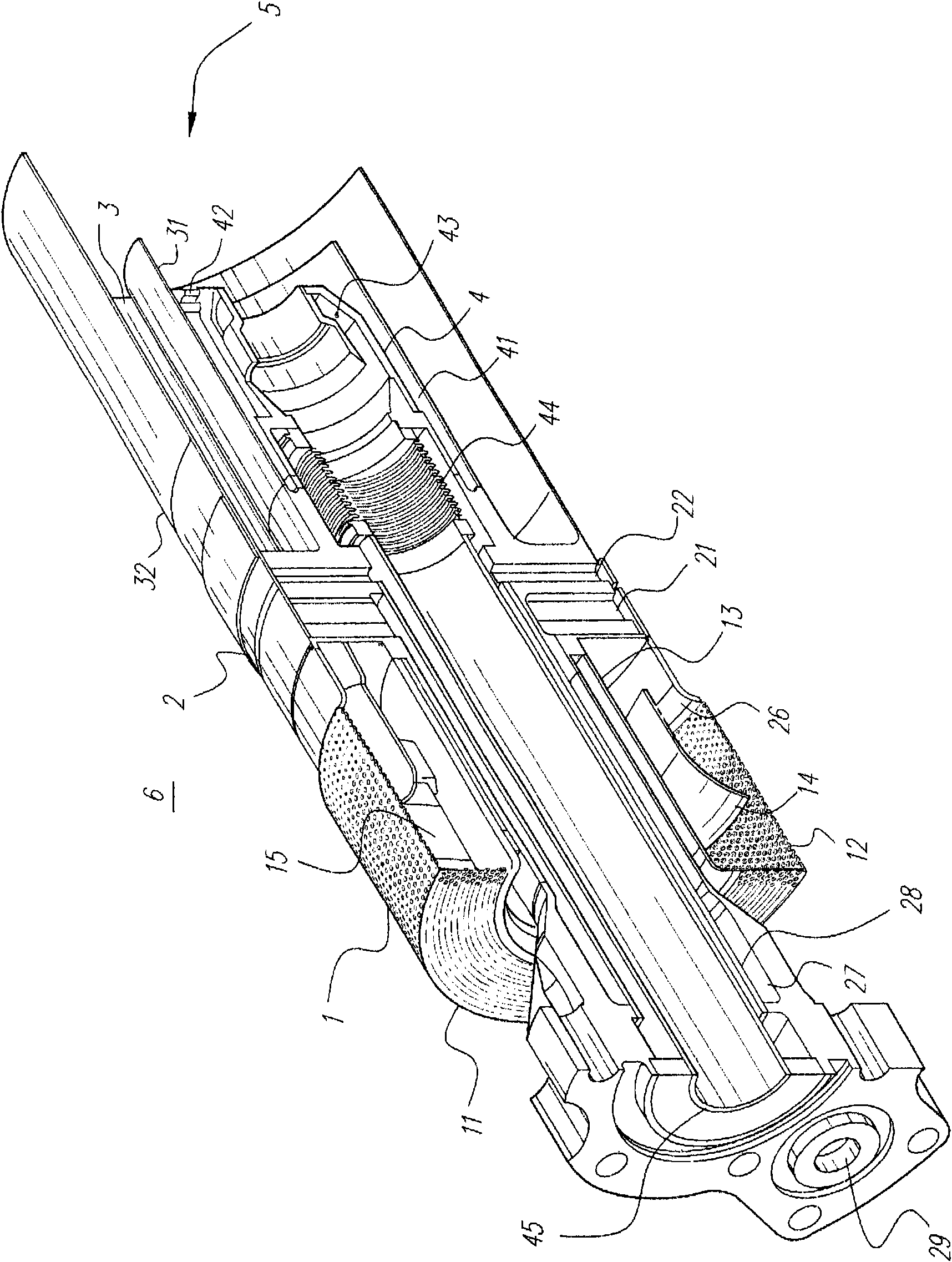 Multi-fuel-loop used for premixing synthetic gas/ng dln in nozzle