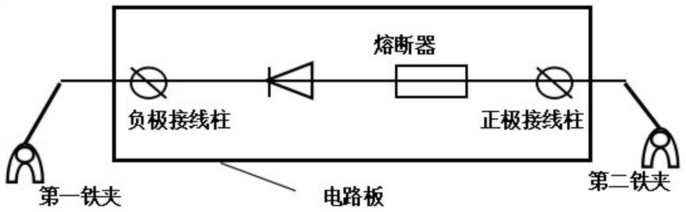 Device for replacing single storage battery in direct current system