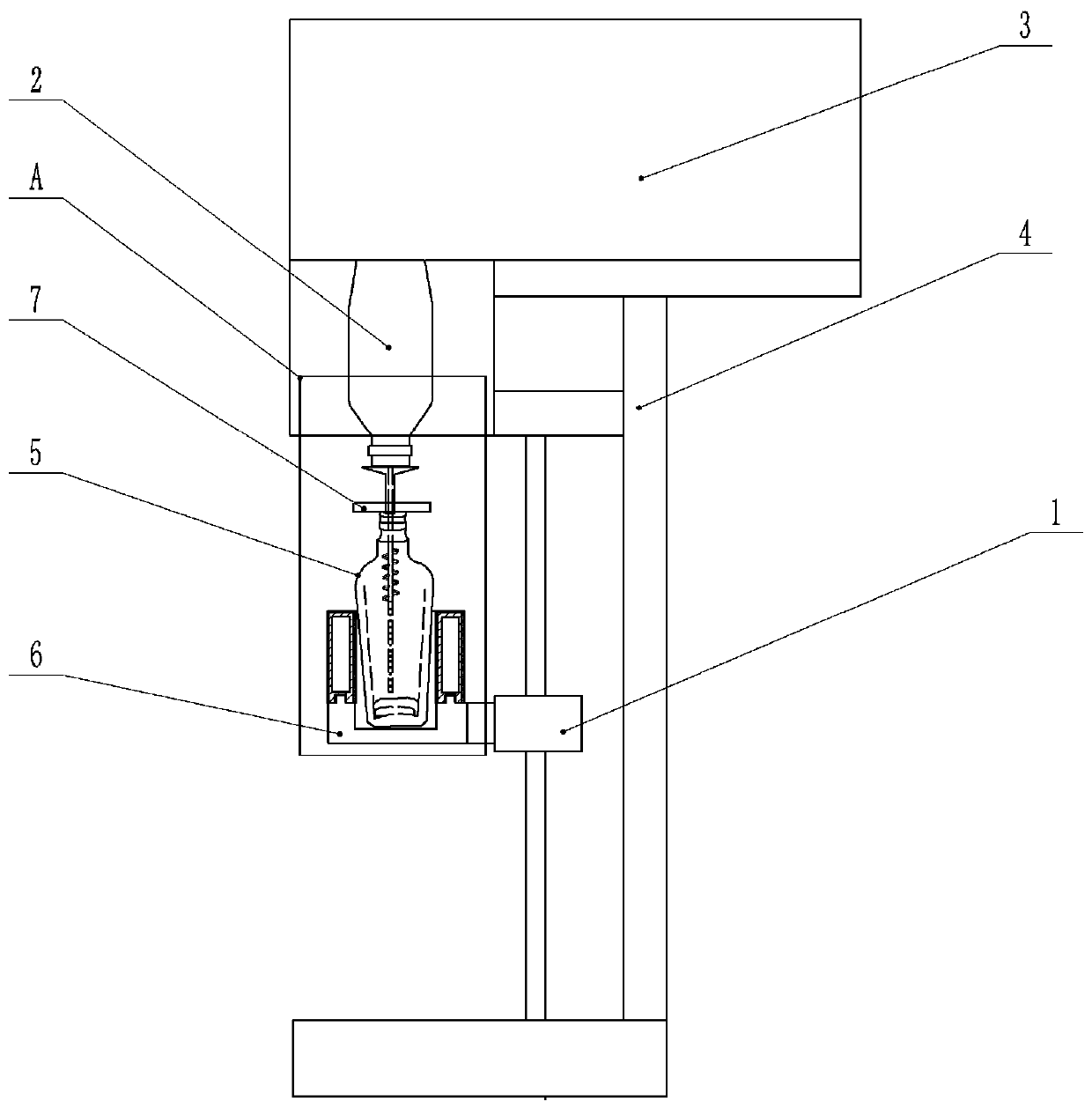 A method of bottling glass bottles