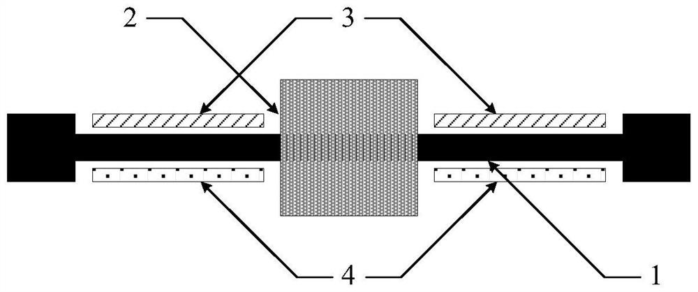 Electrostatic force tuning type MEMS electric field sensor and detection method