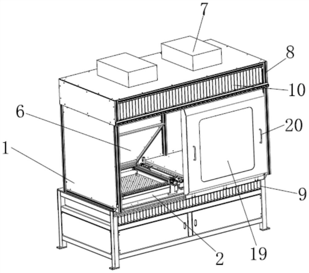 Carbon fiber preforming device