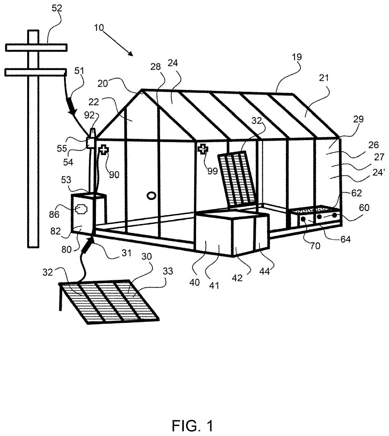 Enclosure temperature control system