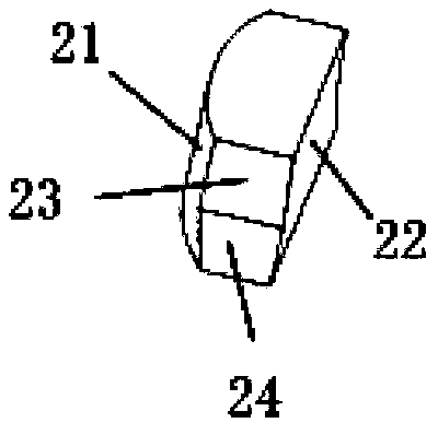 Gap eliminating type magnetizing clamp