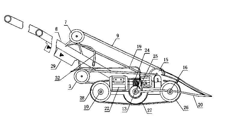 Straw tedder